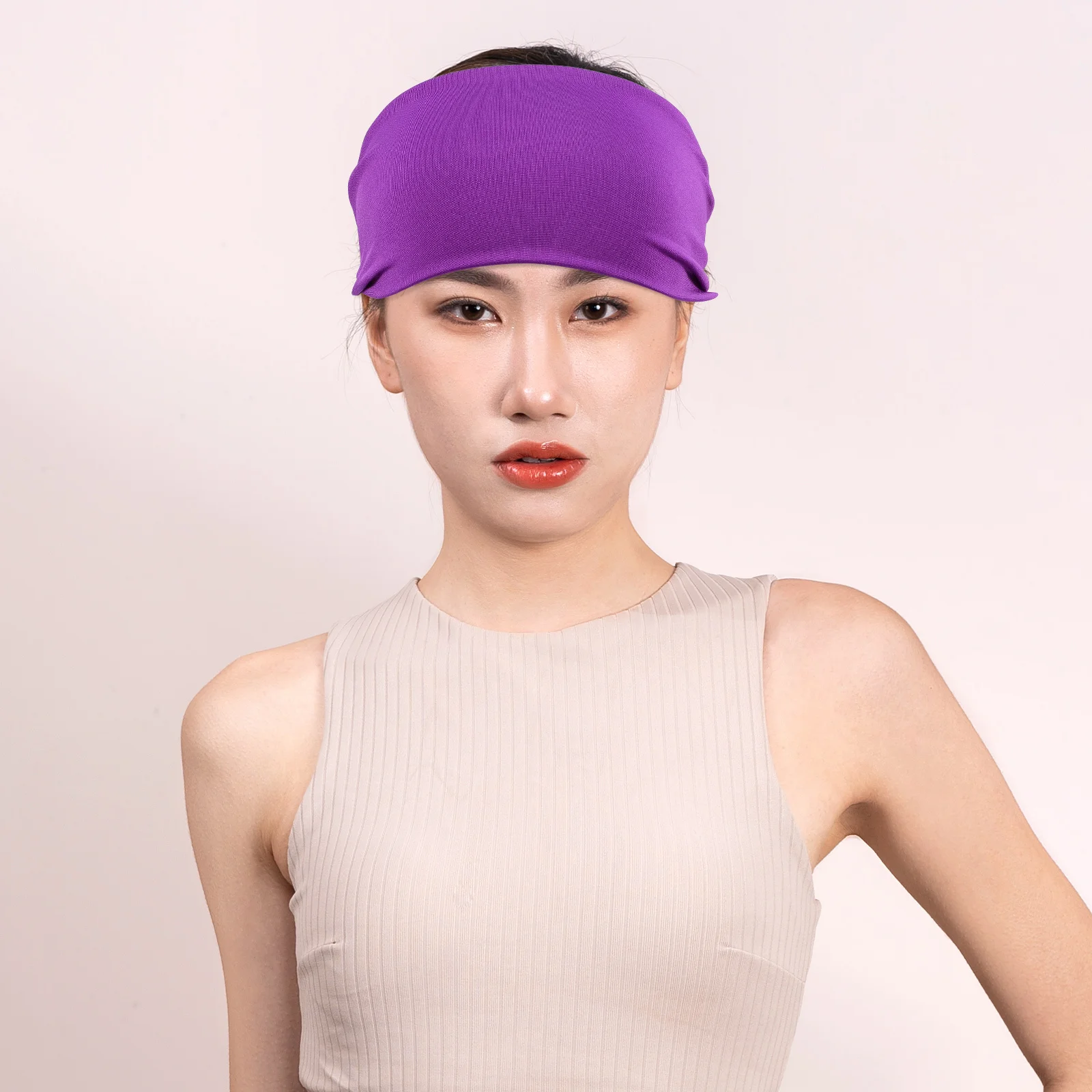

4Pcs Sweatbands for Women Anti-Slip Headbands Moisture Wicking Sports Headbands Yoga Fitness Bands