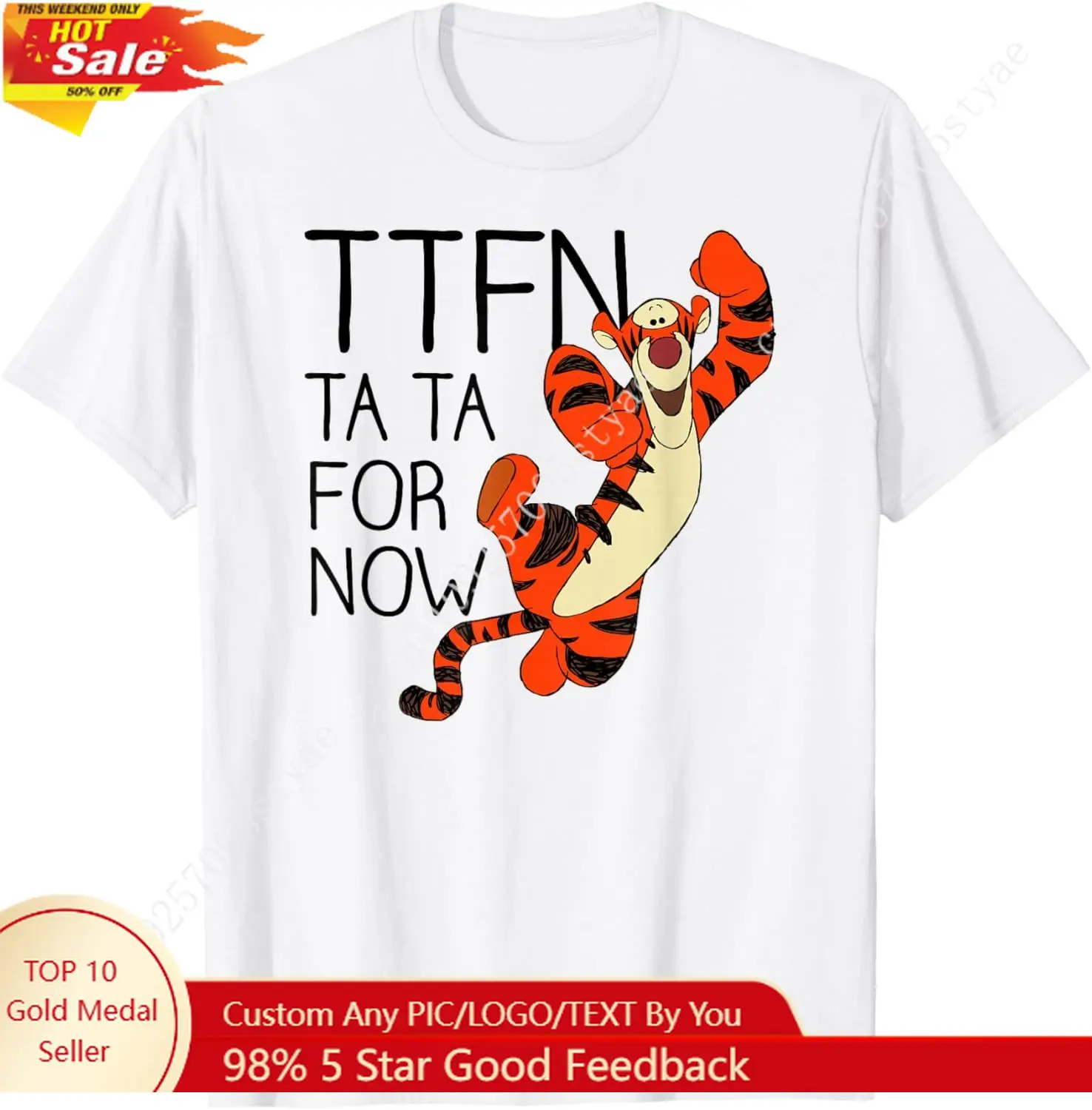 

Disney - Winnie The Pooh Tiger Ta Da for Now T-Shirt