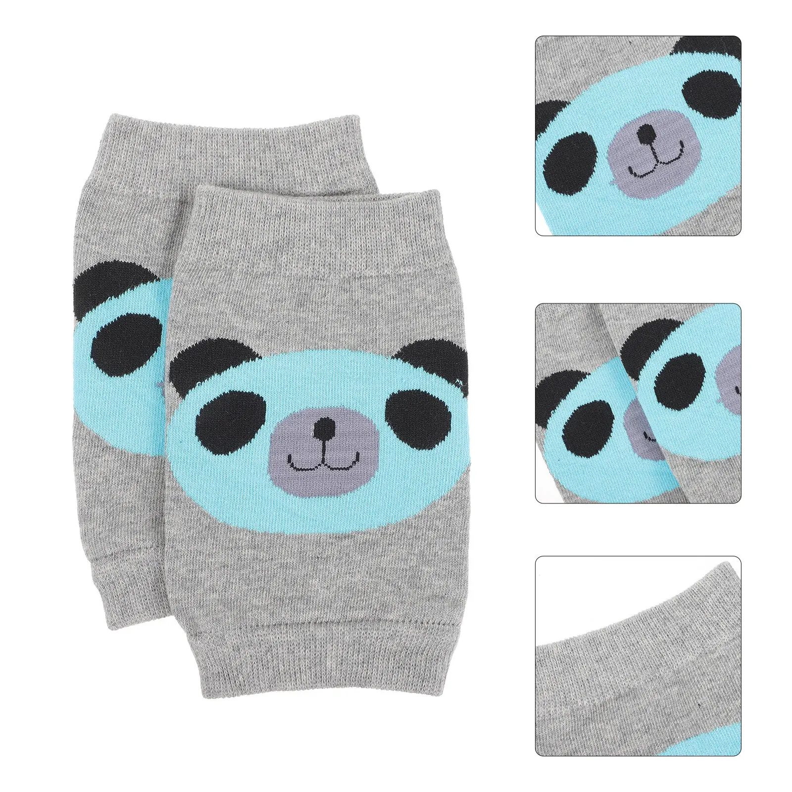 1 Para Nakolanników dla Niemowląt, Wysokiej Jakości Ochraniacze na Kolana dla Dzieci, Miękki Oddychający Materiał, Delikatne dla Skóry, Łatwe w Noszeniu, Idealne dla Niemowląt