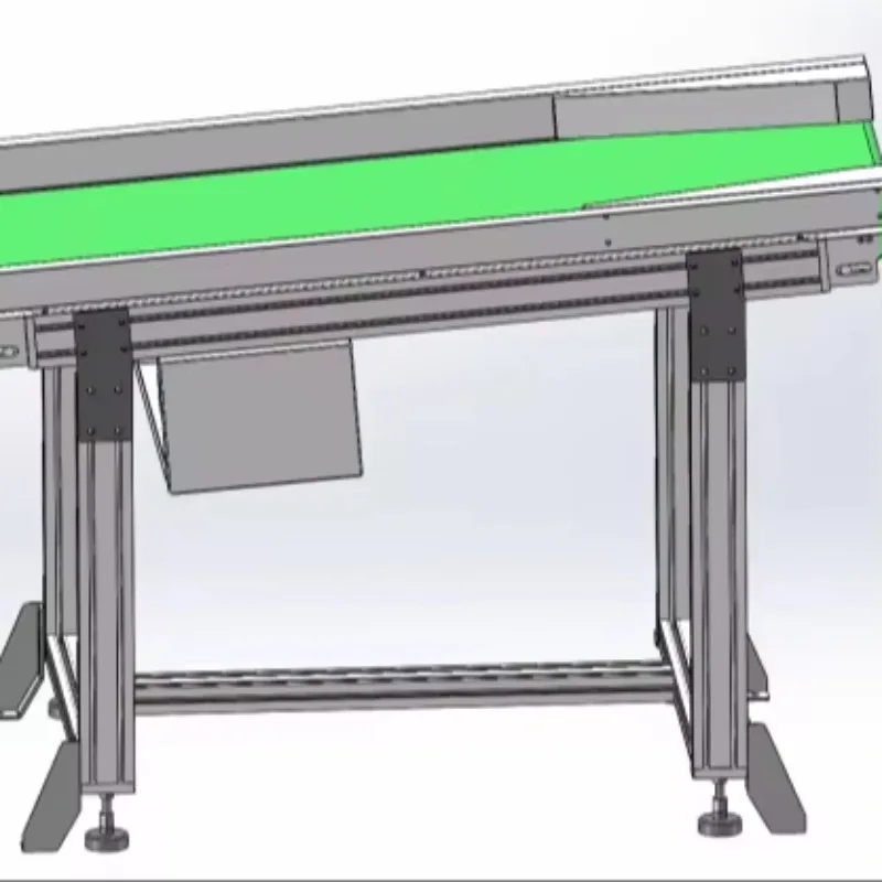 

Second-hand PVC belt conveyor for food assembly line Quick sorting Small belt conveyor