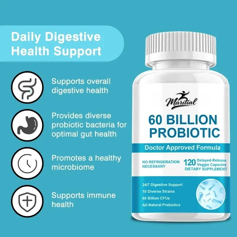 โปรไบโอติก 60 พันล้าน - มีส่วน - Probiotic 60 Billion บทวิจารณ์และราคา