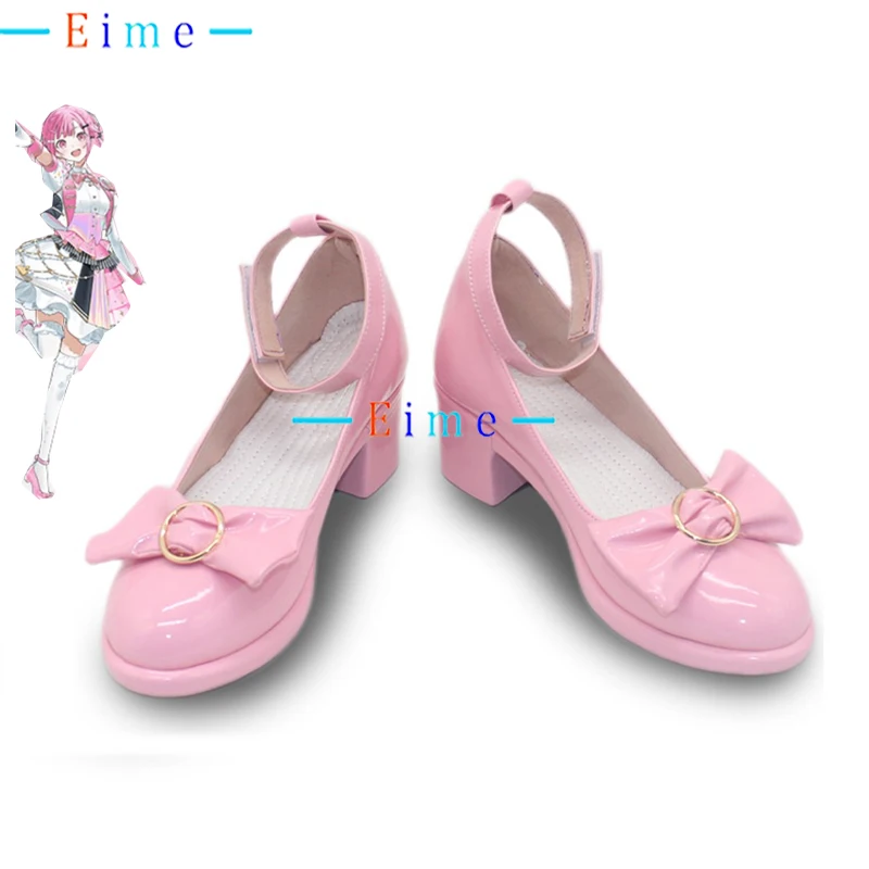 PJSK 5th الذكرى Otori Emu تأثيري أحذية بولي Shoes أحذية هالوين كرنفال الأحذية أنيمي اكسسوارات تأثيري الدعائم مخصص