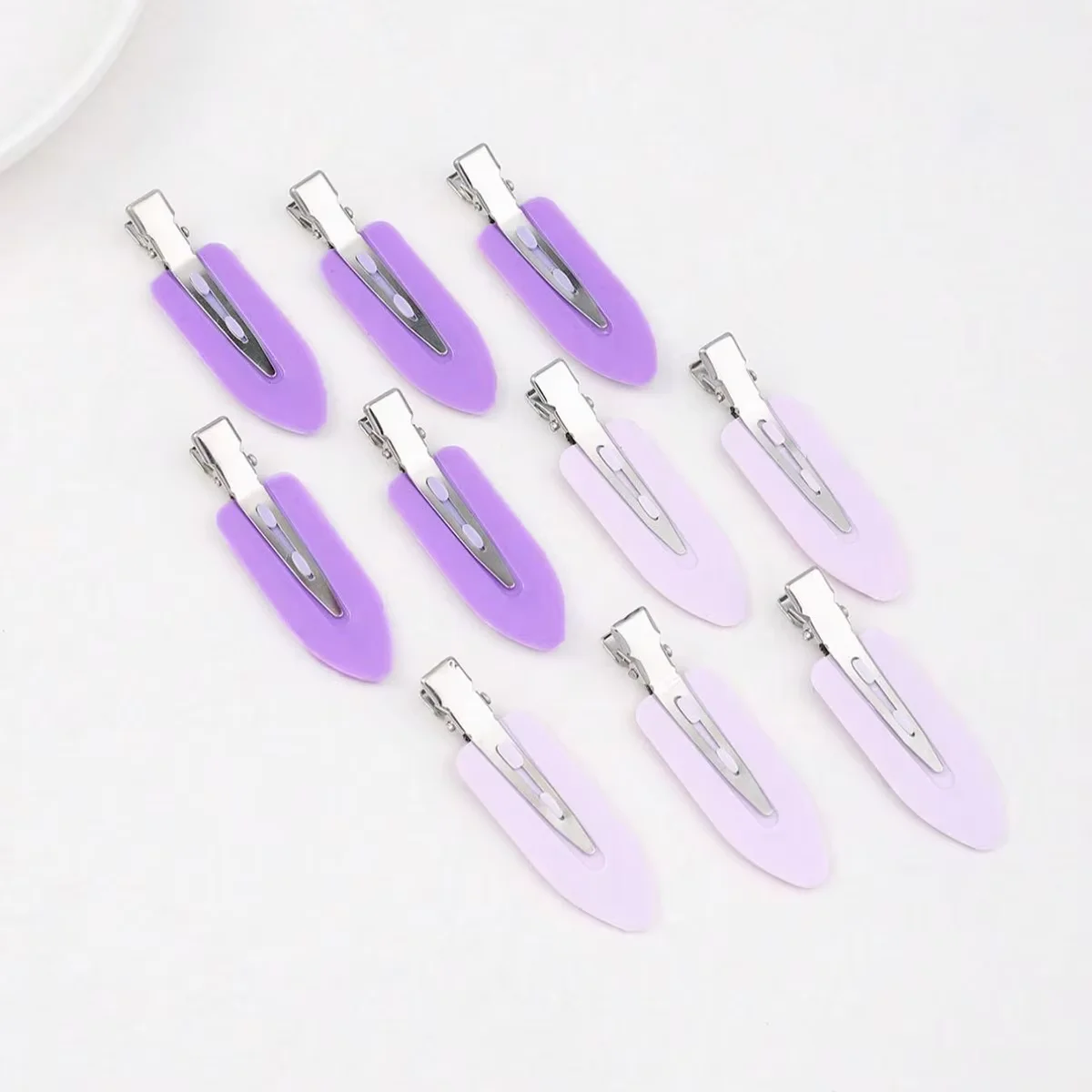 

10Pcs/set Fashion Traceless Hair Clips Side Bangs Makeup Face Accessories Women's Styling Hair Clips