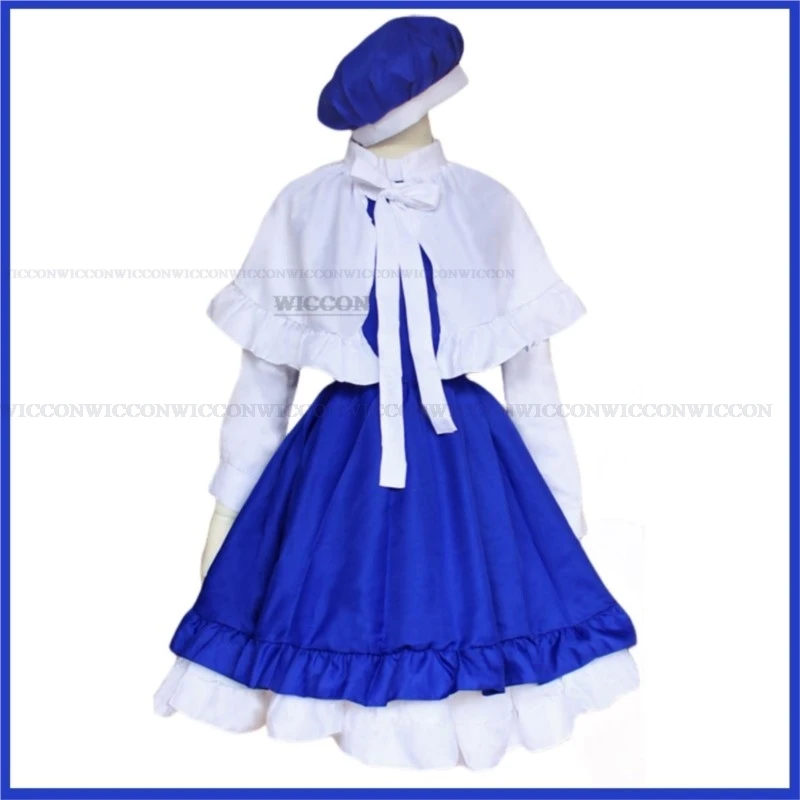 Lolita Anime Cardcaptor Sakura Card Captor Tomoyo Cos Costume Singer Dress Cloak Wig Woman Kawaii Carnival Masquerade Ball Suit