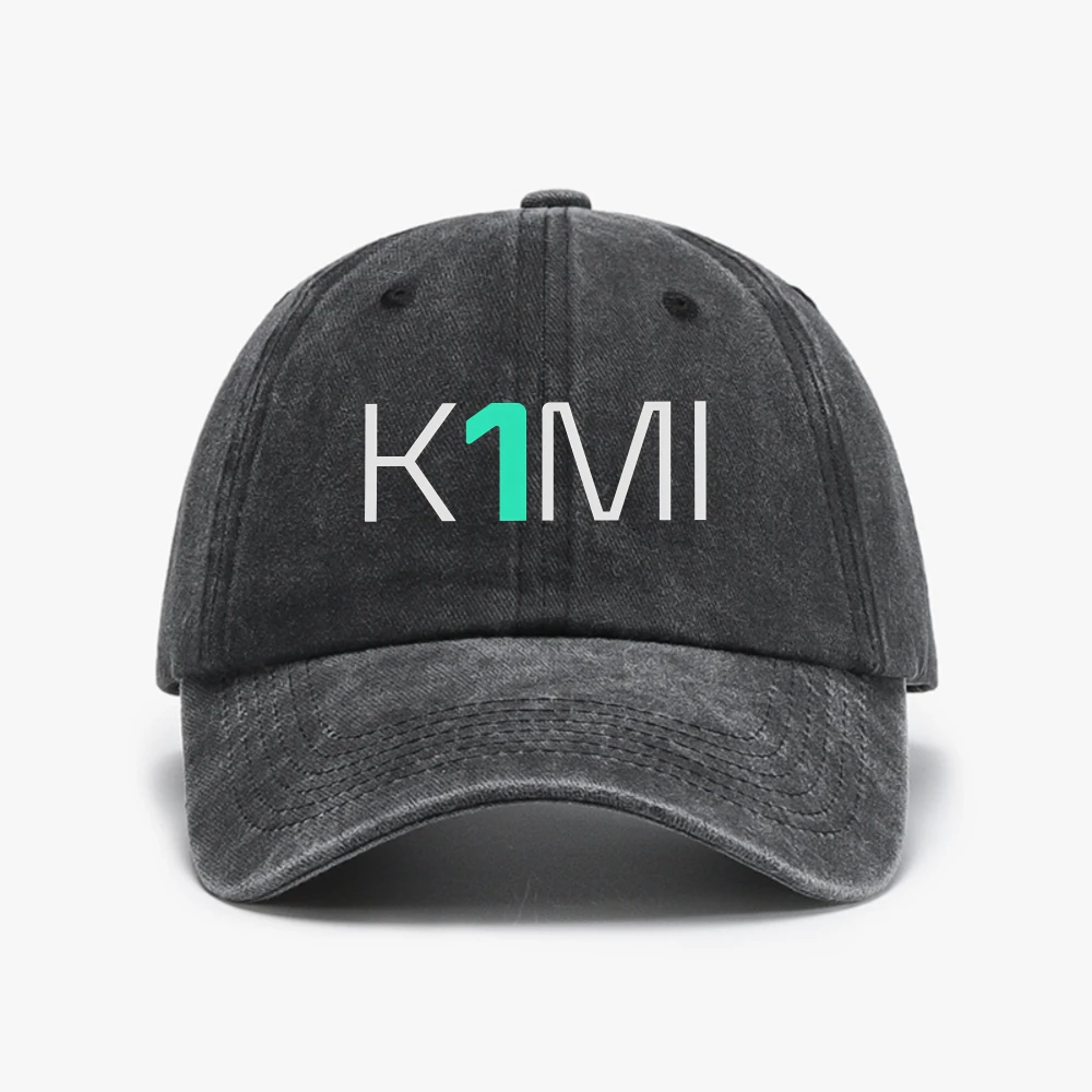Andrea Kimi Antonelli Washed Baseball Cap Summer Casual Visors Trucker Hat