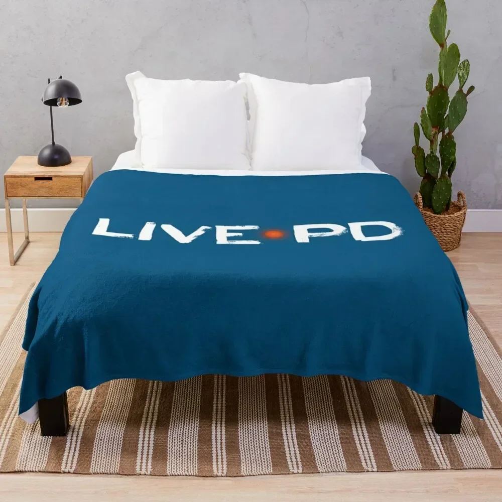 

Live PD Official Throw Blanket Warm Throw Blanket Gift for Anniversary