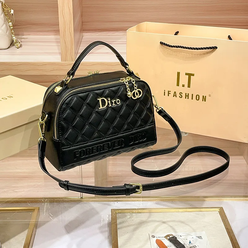 

Trendy High-End Diaper Bag Women Crossbody Bag Luxury Designer Handbag Minimalist Elegant Large Capacity Leather Tote Bag