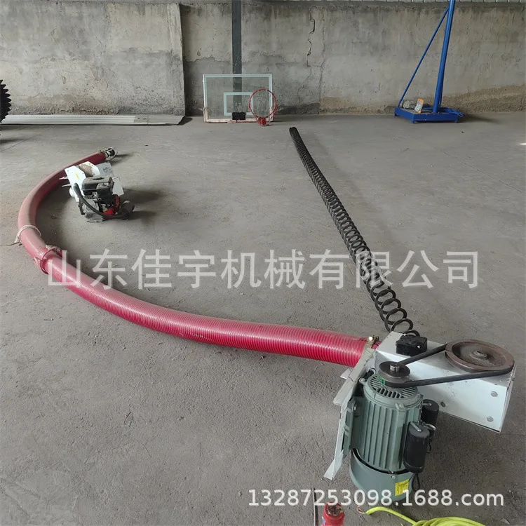 Pneumatic conveyor manufacturer Large grain pumping machine Vehicle mounted hose suction machine