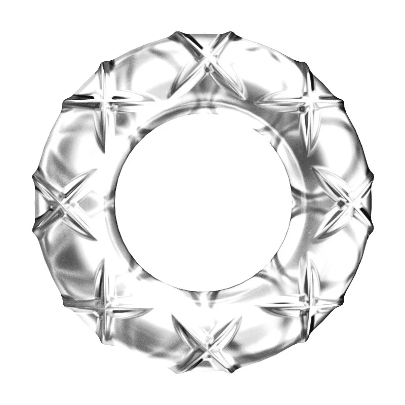 مجموعة كريستال معركة السادس الجديدة مع قفل تأخير وحلقة دقيقة مجموعة مكونة من 3 أكياس لألعاب الجنس للبالغين للرجال #3