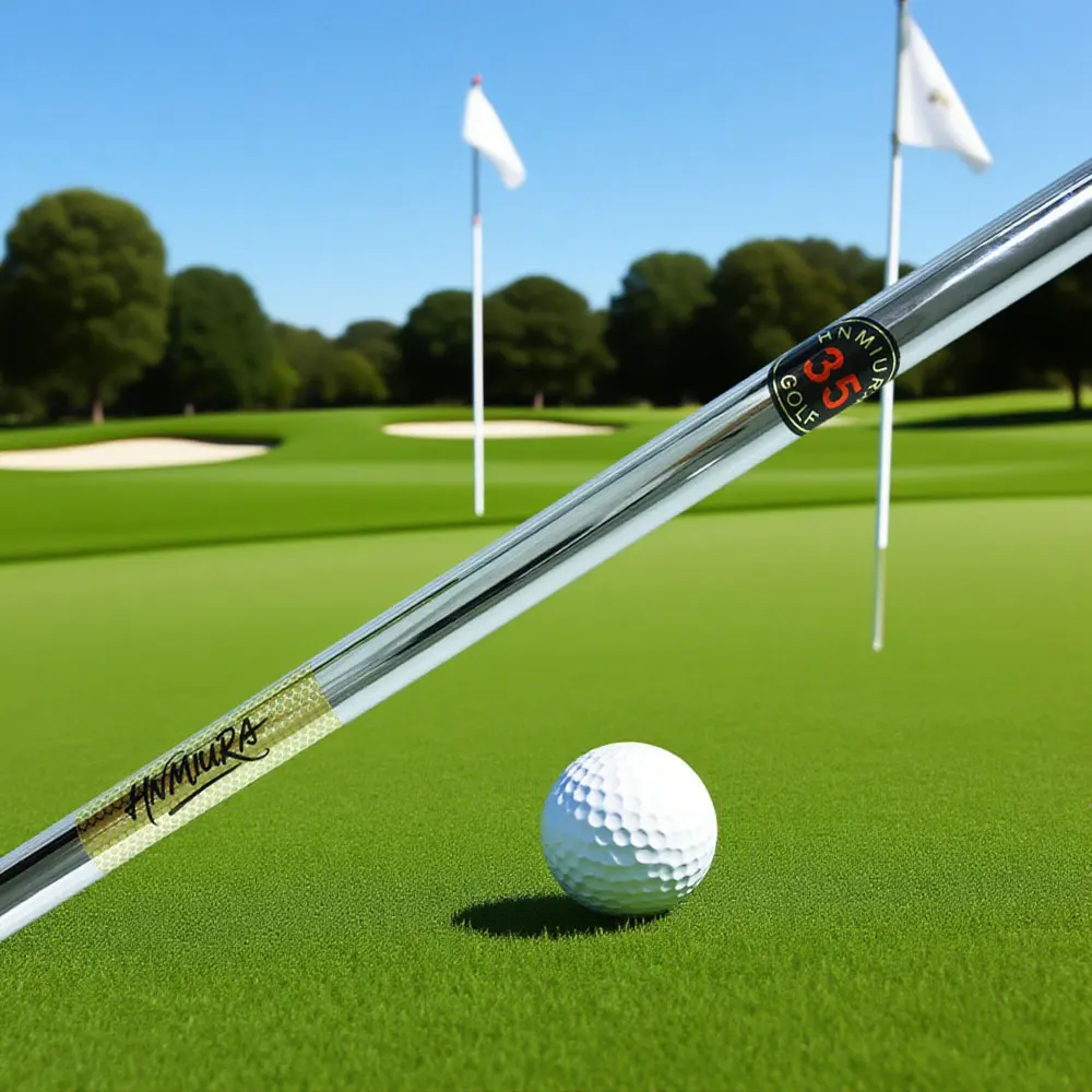 Клюшки для гольфа Черная клюшка для гольфа Широкая устойчивая клюшка для гольфа Стальные валы и головной убор для гольфа Длина 33/34/35