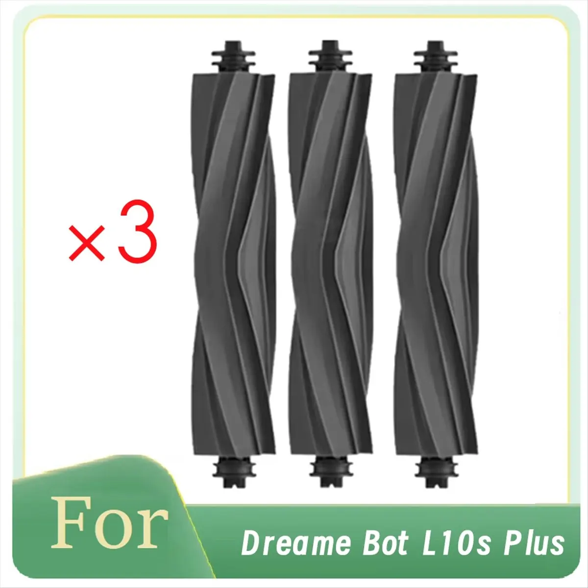 SHIP WITHIN 24 HOURS 3 Pcs Main Brush for Bot L10s Plus Sweeping Machine Accessories Ultra Accessories