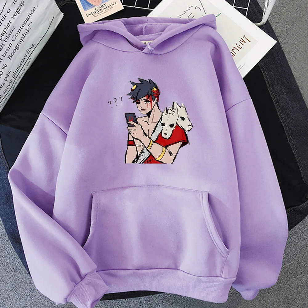 Hypnos Printing Sweatshirt Hadess Anime Graphic Hoodie Men/women Cartoon Clothing Autumn Fleece Long Sleeve Tops Casual Pullover