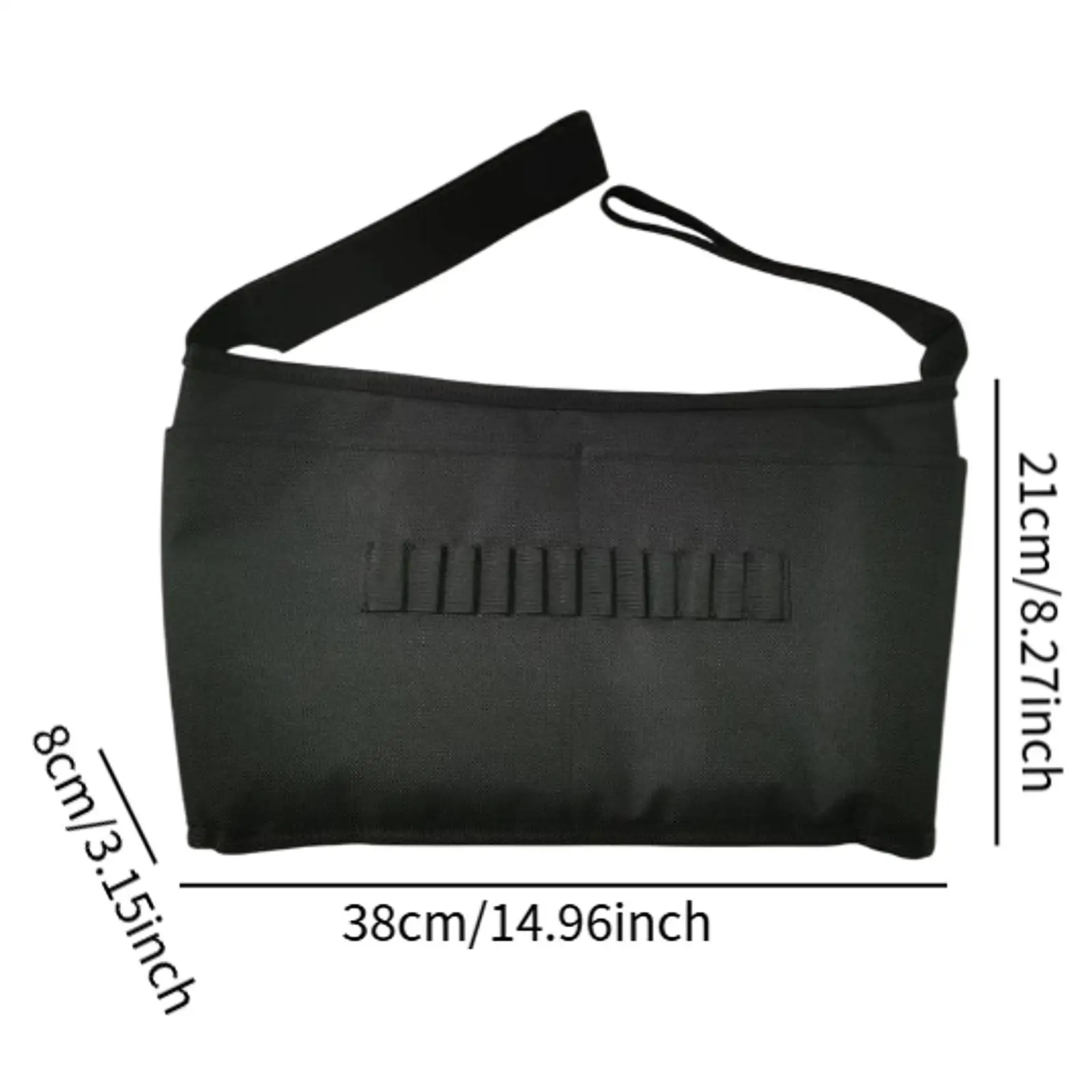 

Lightweight Golf Push Cart Storage Organizer Spacious Carry Bag with Bottle Holder for Sports Travel