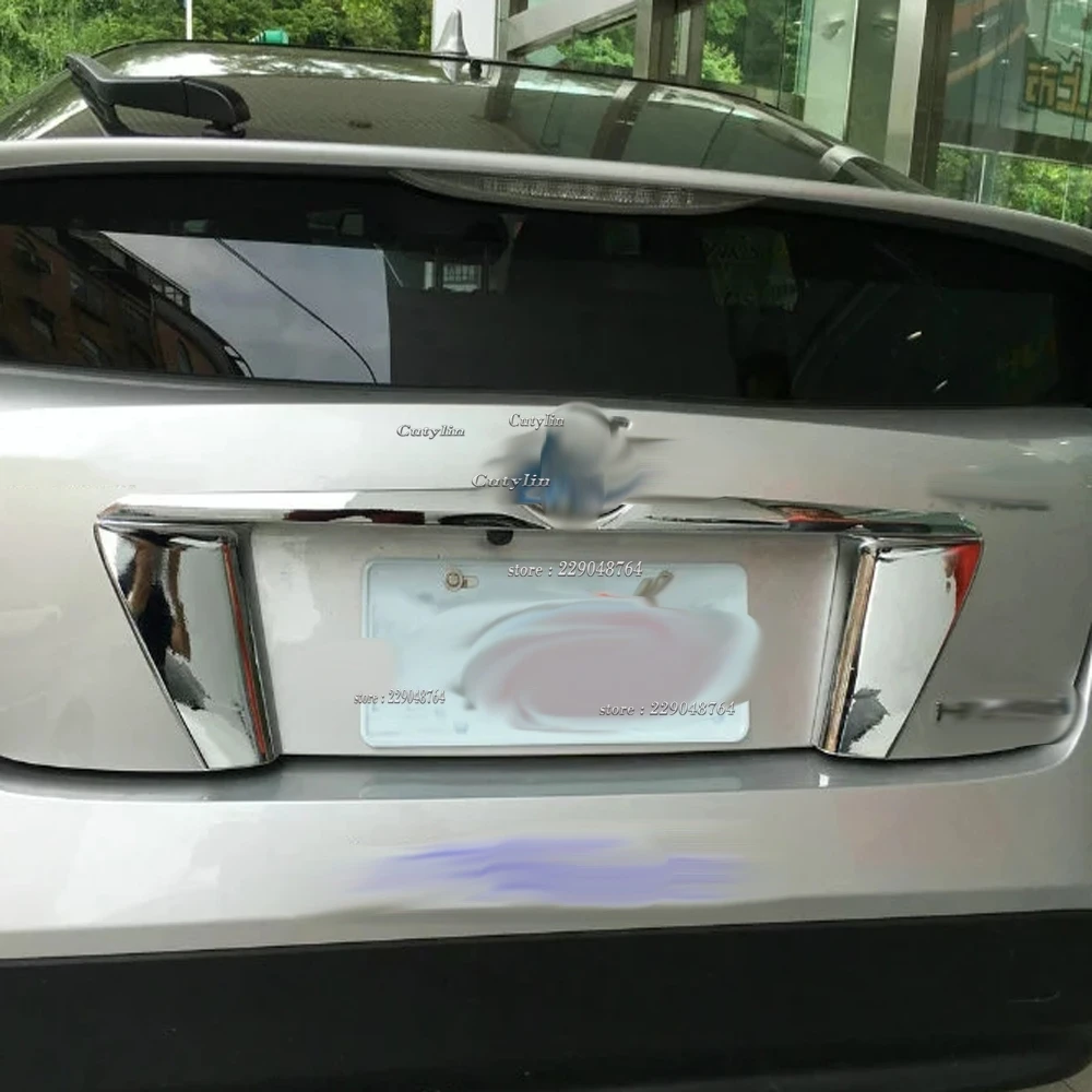 

For Toyota Prius 2016 2017 2018 Car Accessories Sticker Tailgate Rear Trunk Lid Cover Trim Garnish ABS Chrome Styling Protection