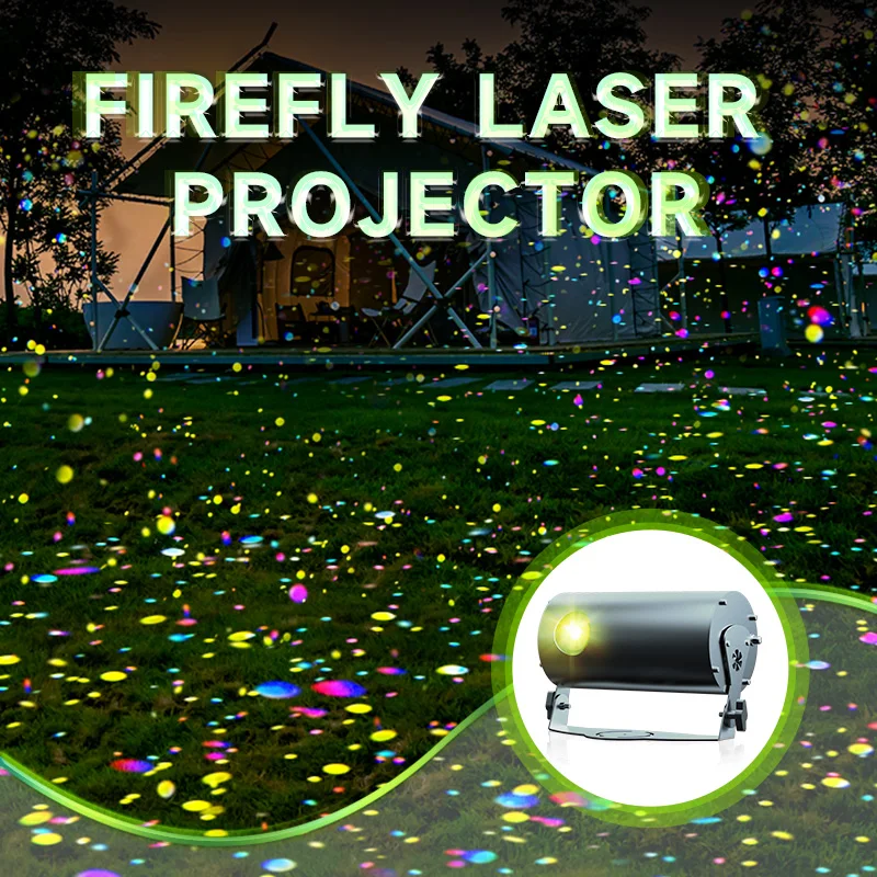 Firefly luz laser luz de projeção dinâmica ktv laser parque ao ar livre iluminação à prova dwaterproof água árvore gramado atmosfera par luz