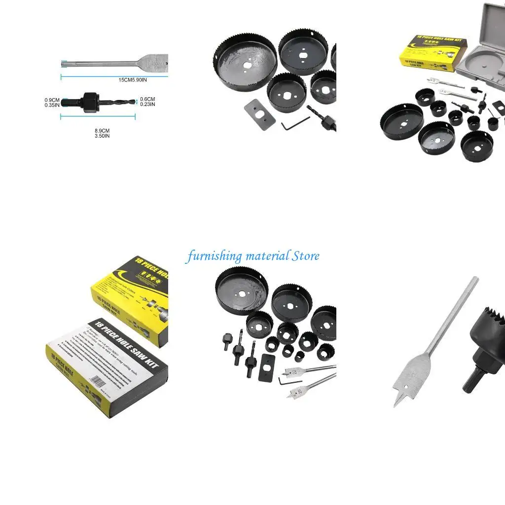 Y5GD Gypsum Board Multi-Function Reamer Drill Bit Hole Opener Woodworking Tools