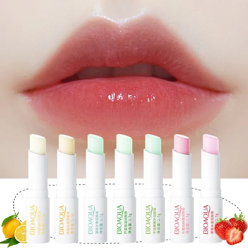 

Avocado Long-Lasting Moisturizing Lip Balm Nourishing Day Night Repairing Anti Chapping Lip Care Base Makeup Korean Cosmetics