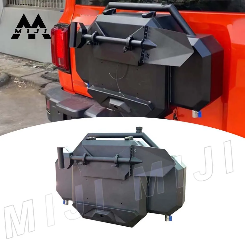 Auto Parts Accessories Exterior Luggage Cargo Carrier Rear Tool Equipment Box fit for tank 300