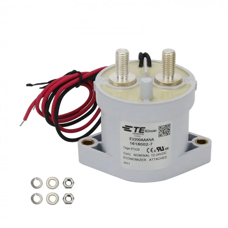 

TE EV200AAANA Automotive Relay 12-900V High Voltage DC Contactor 500+A Carry Current 1618002-7