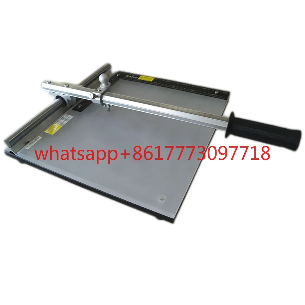 Kaivo Laboratory Use Glass Cutter ITO Glass Based Silica Gel Board High Precision Manual Cutting Machine 28x33CM KV-C-370Plus