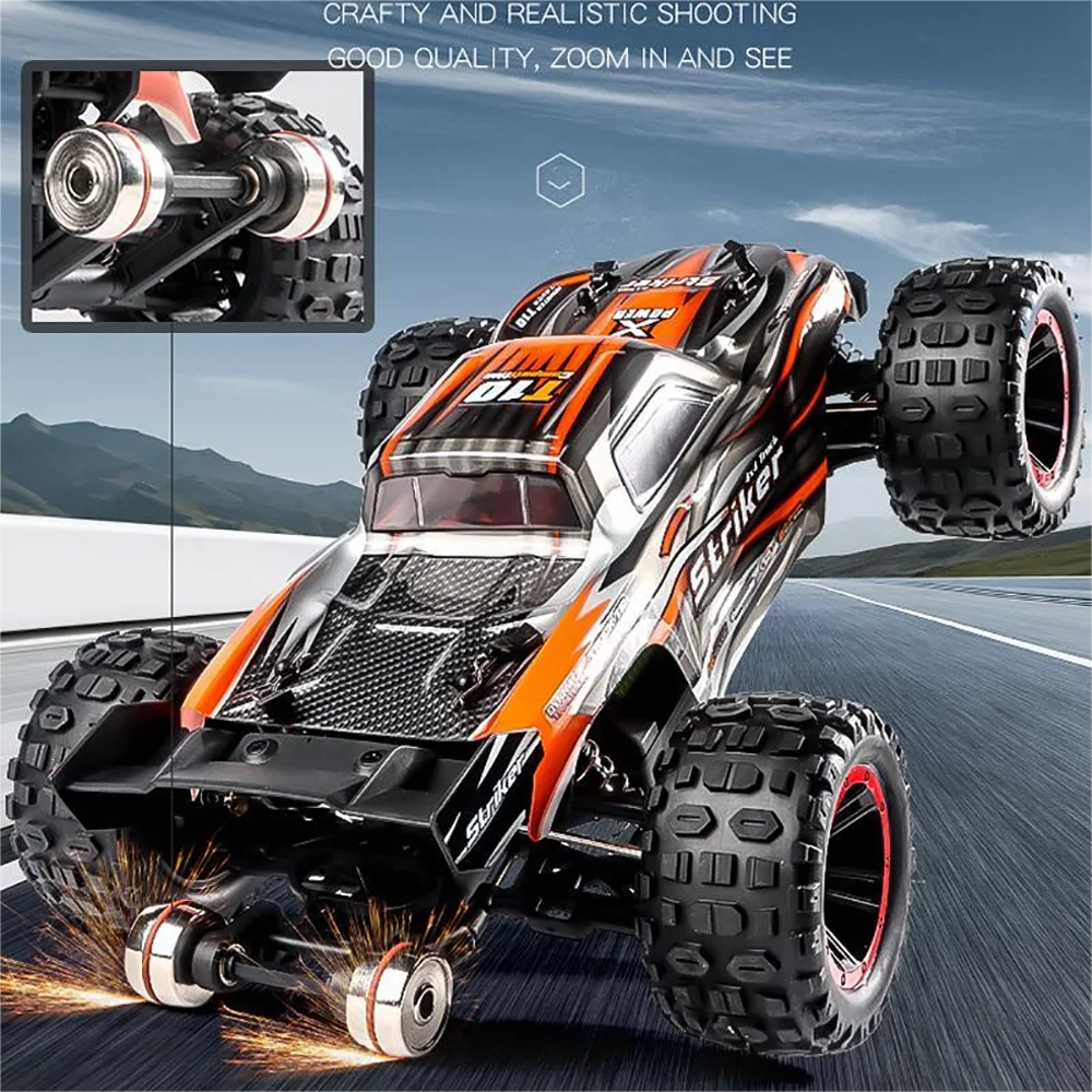 HAIBOXING 2105A T10 1:14 75KM/H 4WD RC Car Brushless RC Cars High Speed Drift Monster Truck for Kids vs Wltoys 144001 Toys