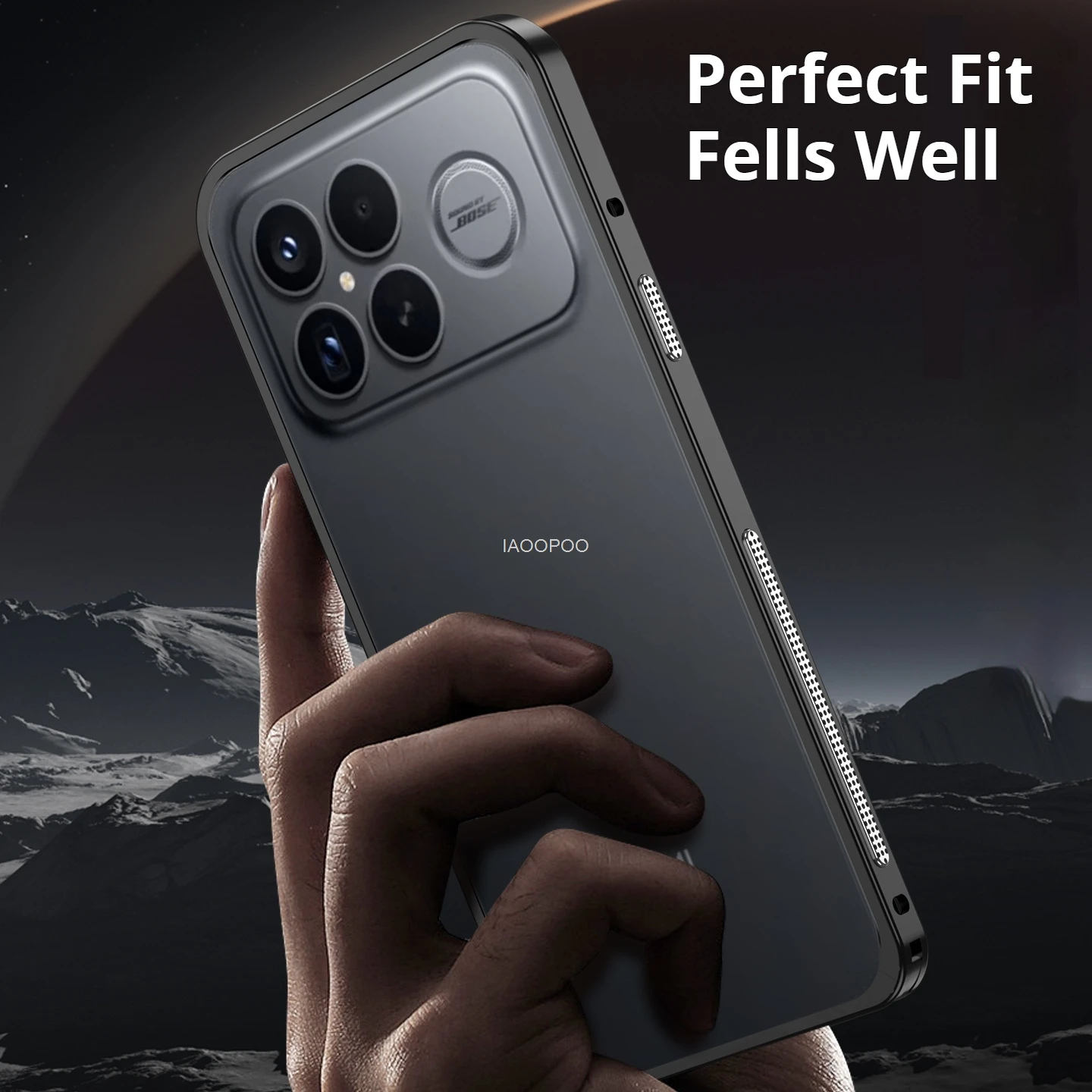 Modne aluminiowe etui ochronne z metalową ramką do POCO F8 Ultra F8 Pro F7 X8 Pro Max X7 Pro, ultracienkie, lekkie. — zdjęcie produktu 5