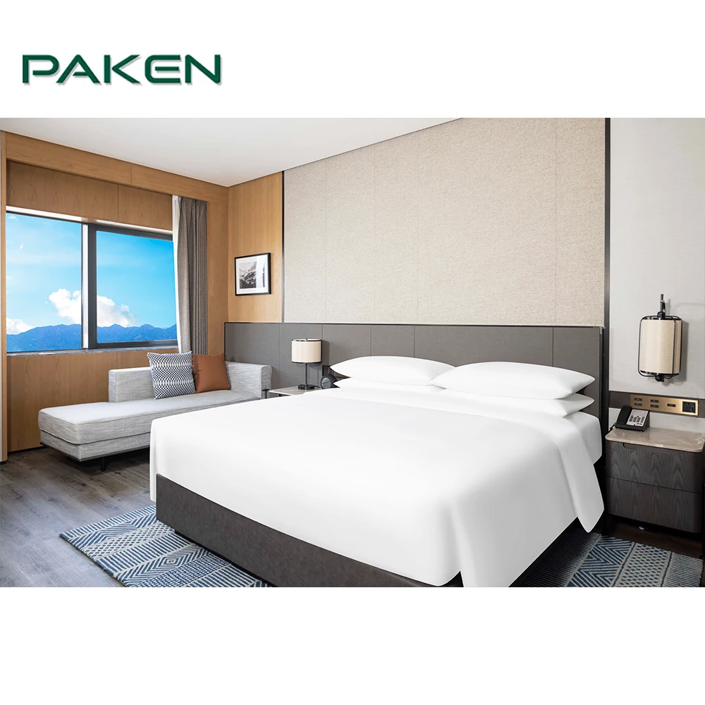 

Универсальное решение для гостиничной мебели под ключ, роскошный 3-звездочный набор мебели для гостиницы, спальни, мебель для отеля