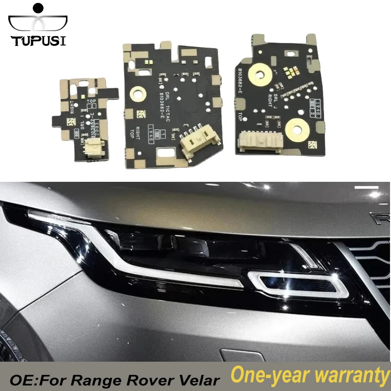 

White LED DLR Board For Range Rover Velar Headlight Daytime Running Light DRL Boards LED Light Chip B101672-C B101682-C