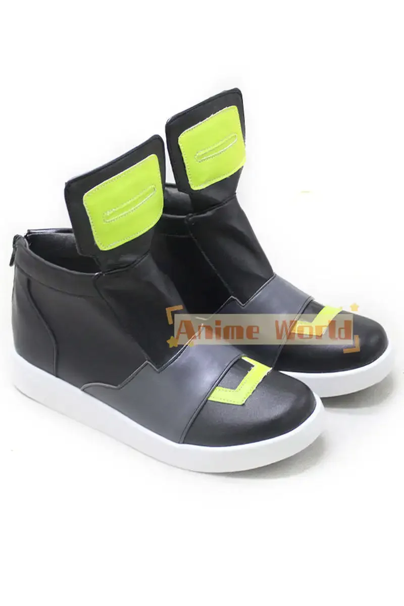 Edgerunners Rebecca Cosplay Schuhe Halloween Party Schuhe PU Leder Schuhe Nach Maß Halloween Karneval Stiefel Nach Maß