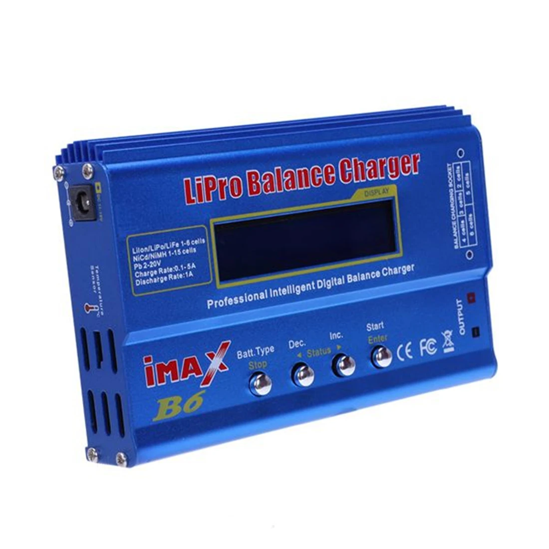 IMAX B6 80W XT60 Lipo Batterij Balans Lader + B6AC Lipo Opladen XT60 Adapter Board 2-6S voor RC Batterij