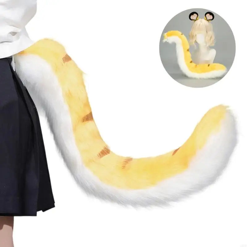 

Furry Tigers Ears Headband For Cosplay Halloween Costume Parties Soft Plush