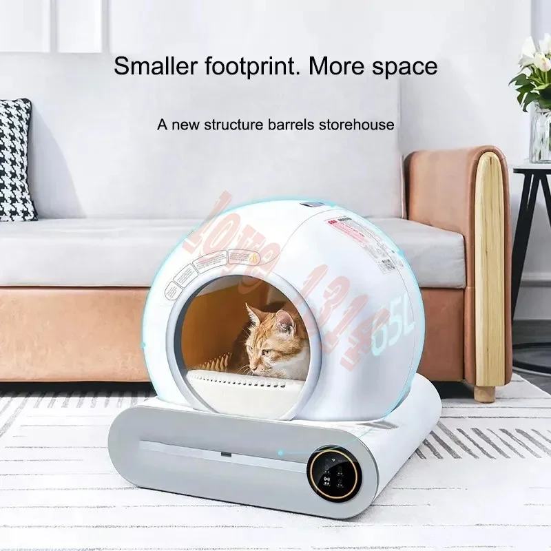 Automatic Disposal Purina Cat Litter Accessoire Chat Entry Kitten Electric Self Cleaning Litter Box For Cat Litter Box