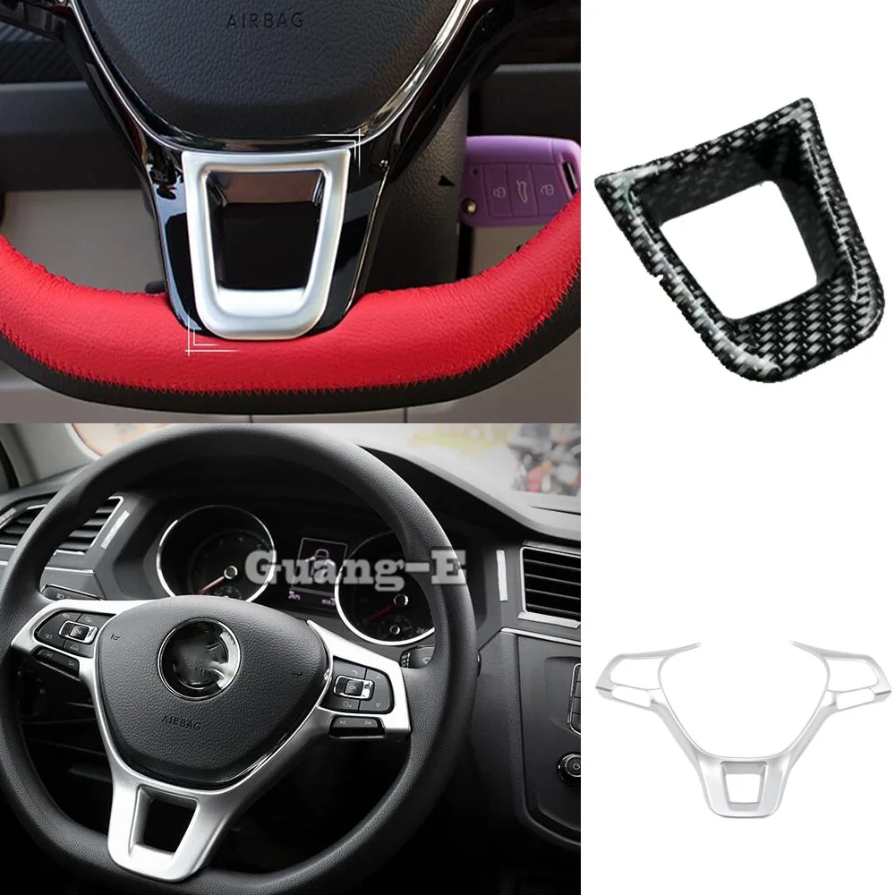 

Car ABS Plastic Steering Wheel Bottom Interior Trim Frame Hoods For Volkswagen VW Golf7 Golf 7 2014 2015 2016 2017 2018 2019