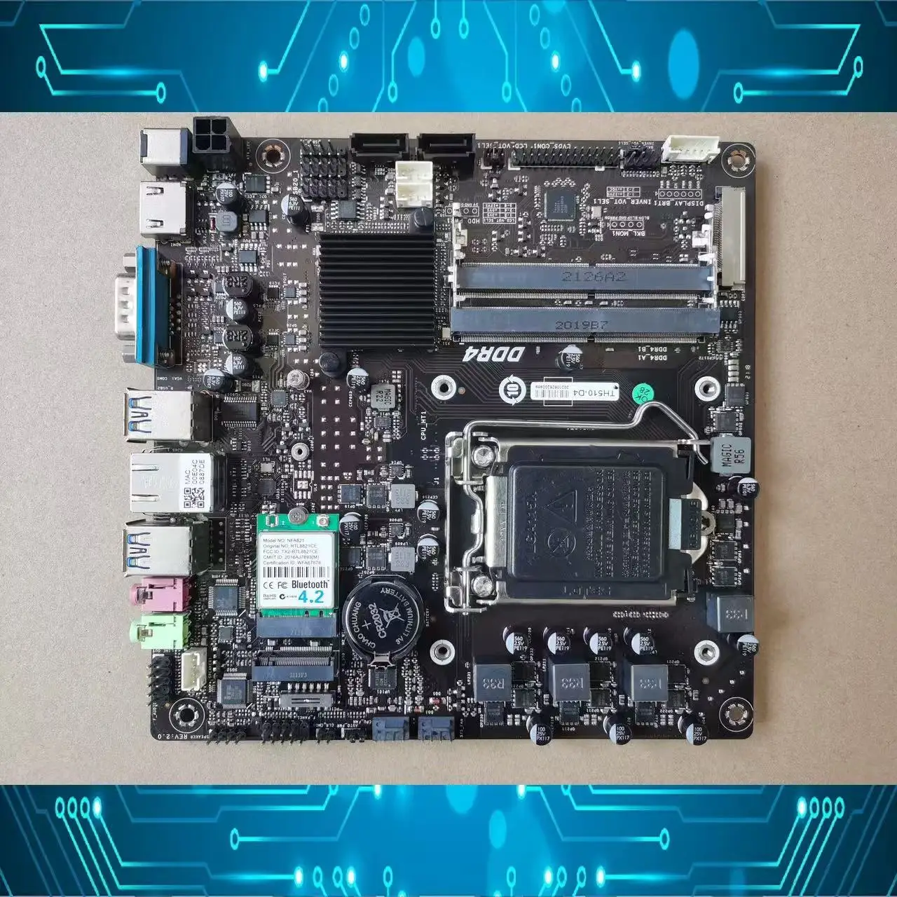 

Оригинальная универсальная материнская плата Ascend X-TH510-D4-213301789 ITX, мини-материнская плата DDR4