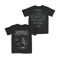 LORNA SHORE Rona Coast Band Gothic Metal Core Dark Rock American Print Pure Cotton Men's and Women's Large Size T-Shirt