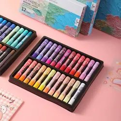 12/24/36/48PCS Colorful Morandi Oil Pastels Professional Beginner Crayon Macaron Oil Paint