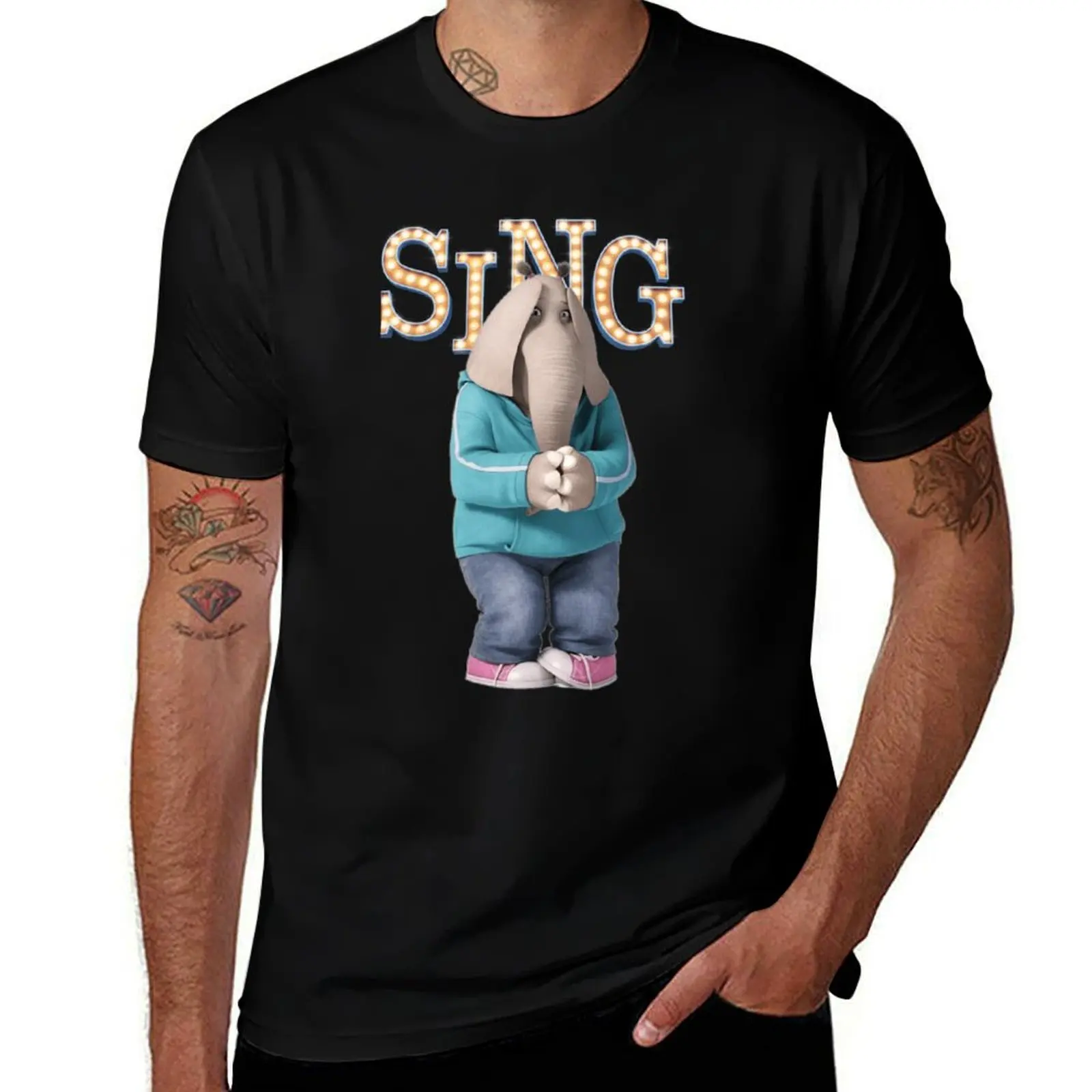 Meena from SING movie T-Shirt graphic t shirts anime t shirts shirts graphic tees anime figures outfits for men