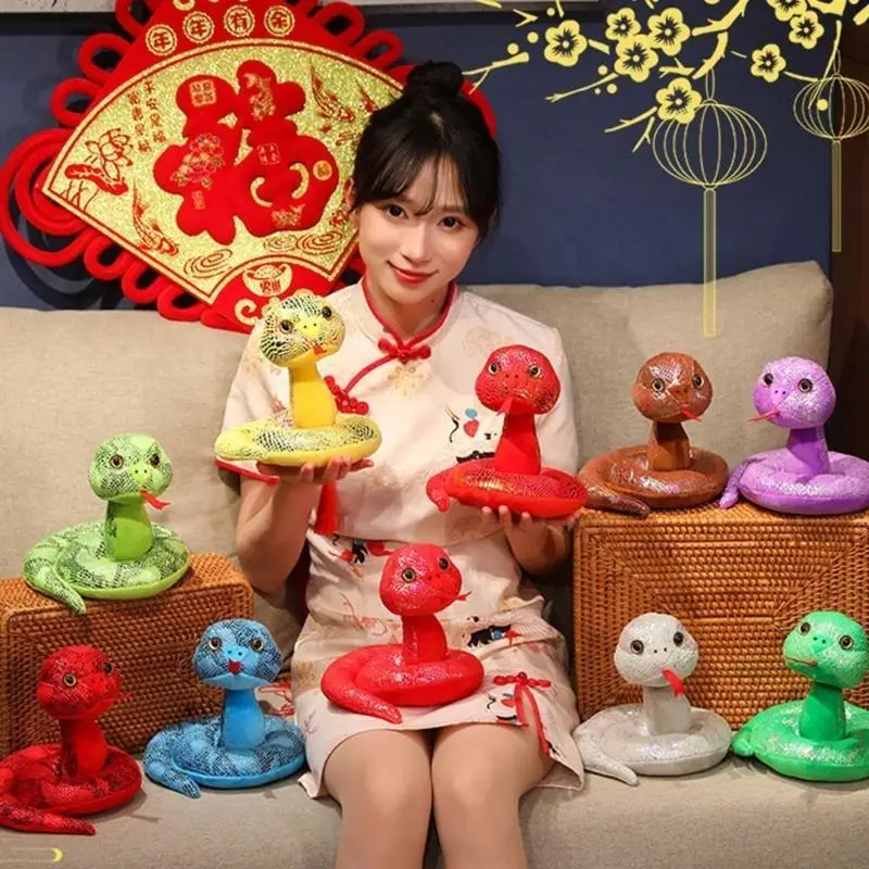 

U13F Multipurpose Sturdy Stylish Snake Toy Comfortable Designs Portable Accessory Craft Supplies for Kids and Student