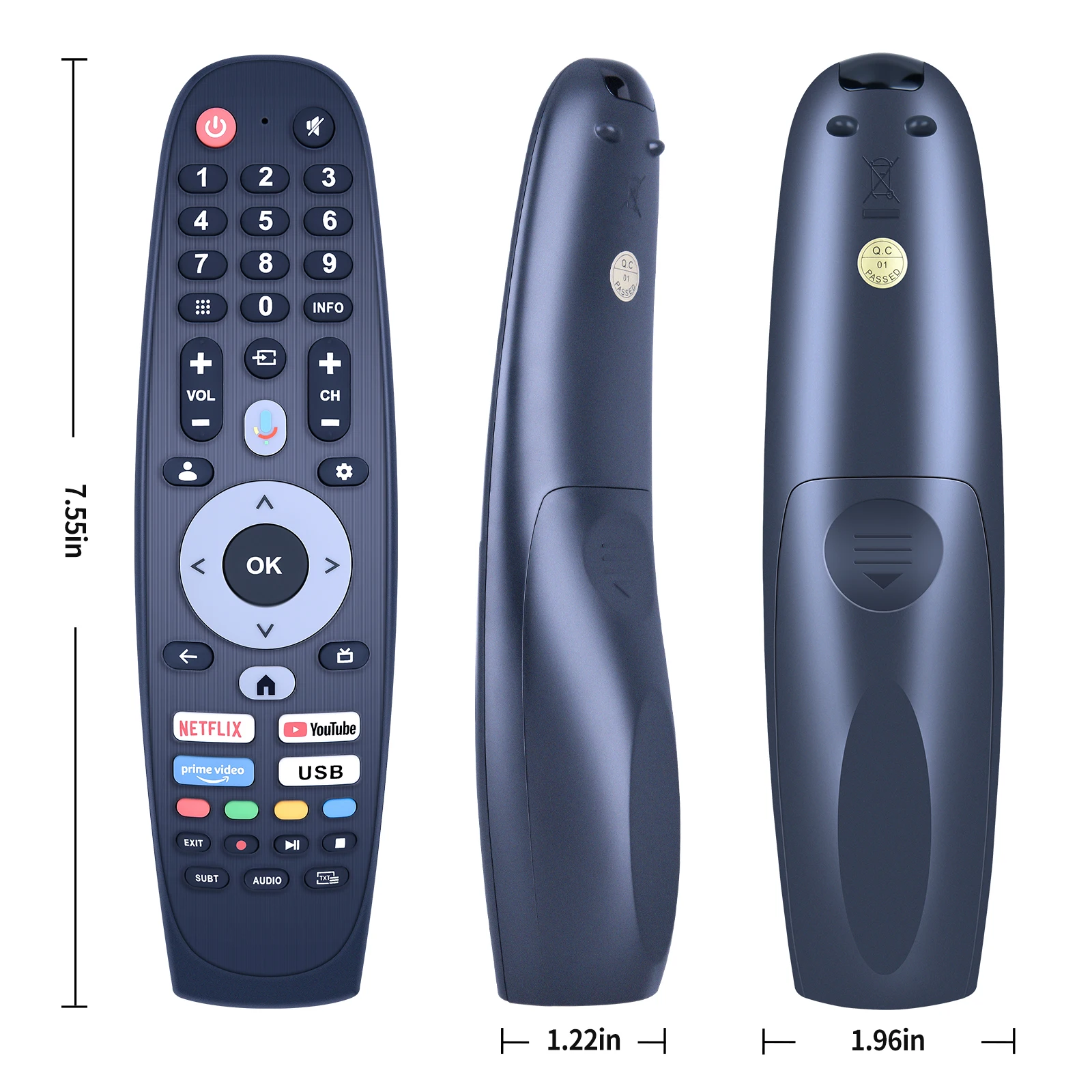 New Remote Control for inves caixun cx-616-g fu digiclass kodak impex star x smart tv