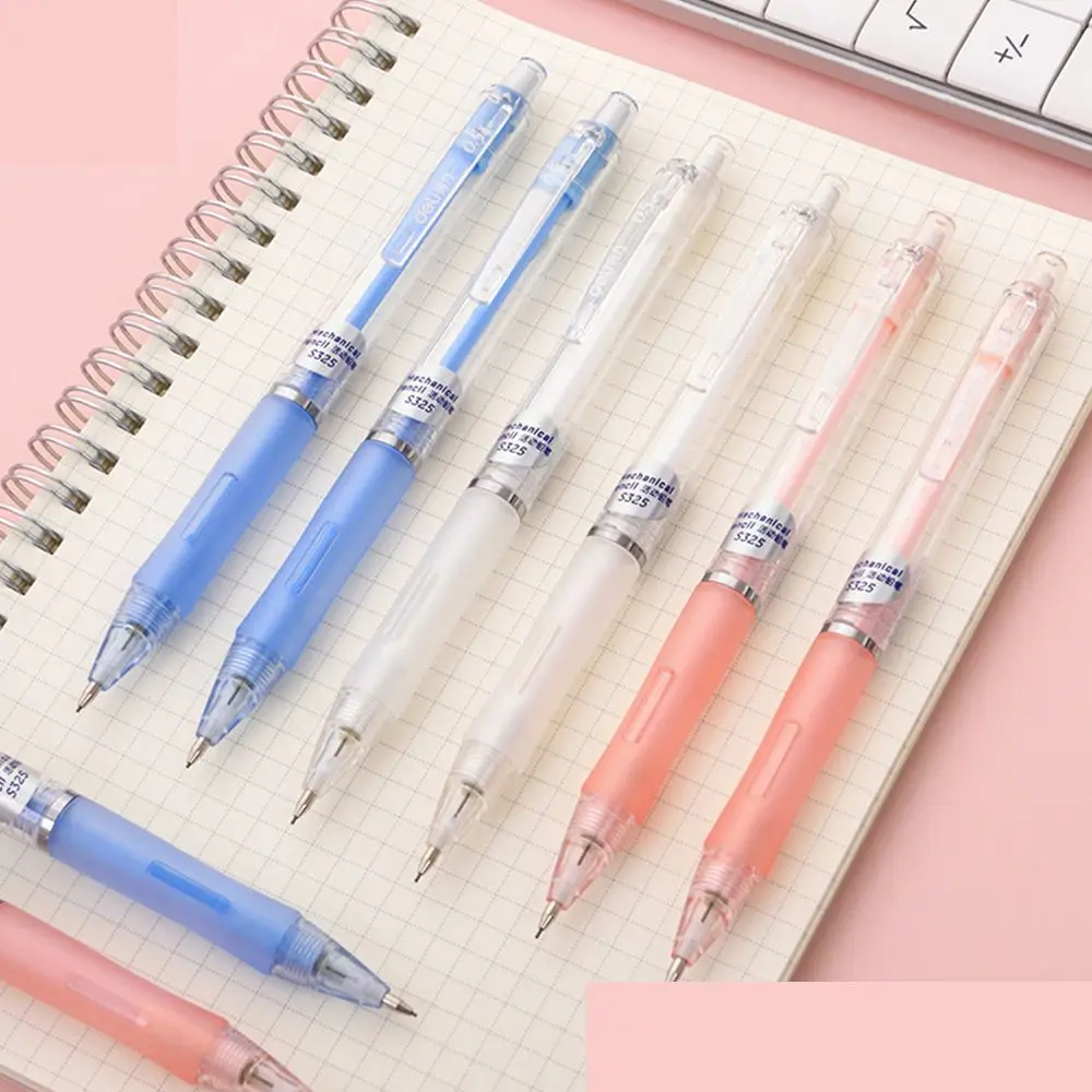 Translucent Automatic Pencil Office Supplies Drawing Sketch Mechanical Pencils Stationery Automatic Pencil 0.5/0.7mm Pencil