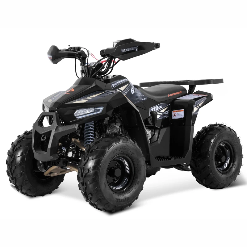 Tao Motor 2025 New Automatic 1+1 Quad Bike Cuatrimoto Cheap Chinese Kids 110cc ATV with EPA CE