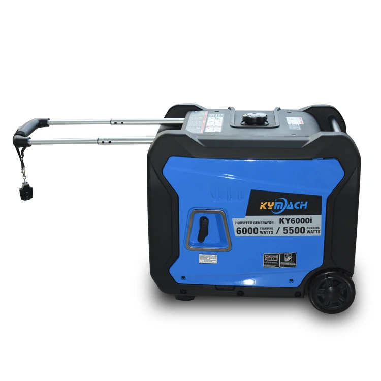 Générateur Double tension essence 5kva, Super silencieux, 120V/240V, pour Camping et usage domestique, vente en gros unique