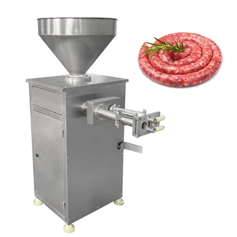 Automatic Stainless Steel Hydraulic Sausage Filling Machine Sausage Making Machine Quantitative Enema Machine