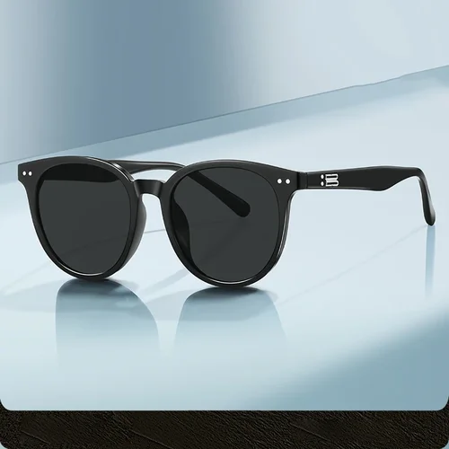 Imagen 2 del producto VEITHDIA, Nuevas Gafas de Sol de Moda, Polarizadas, UV400, Armazón TR90, Lentes Polarizadas, Redondas, para Conducir, para Hombre y Mujer, VT05802