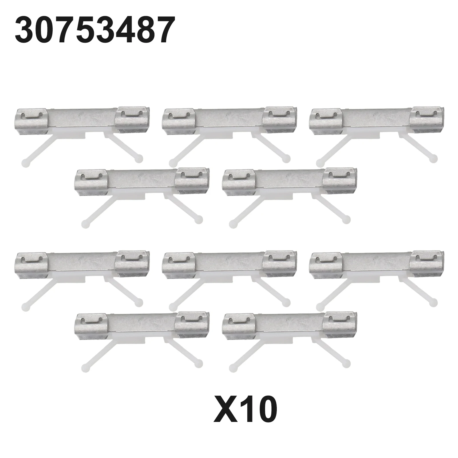 Ront Windshield Post Windshield Post Clip For Volvo XC60 Front Windshield Metal Plastic White 2008-2016 30753487