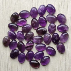 Beautiful natural amethysts stone Oval CAB CABOCHON for jewelry  Accessories making 13x18mm  wholesale 30pcs/lot  free shipping