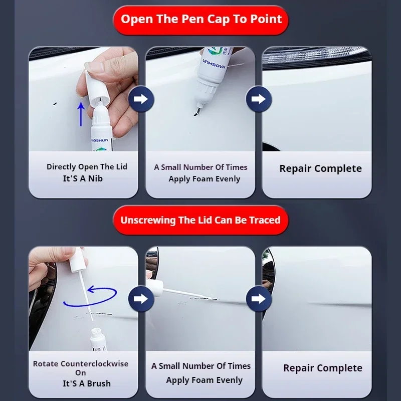 Paint Touch Up Pen Kit - Scratch Repair Car Scratch Remover with Brush DIY Auto Accessories For Geely Tugella 2022-2025 FX11