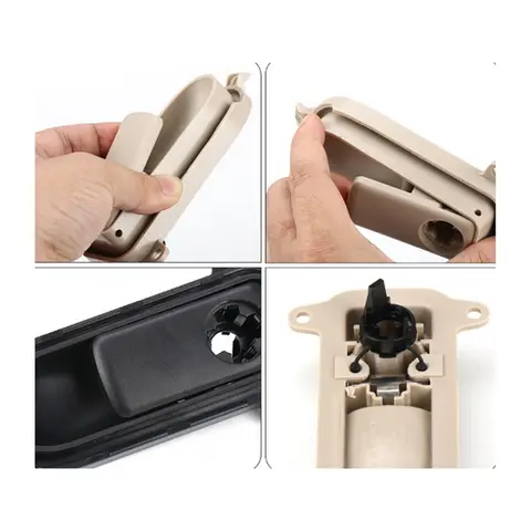 Handskfackets handtagsskydd lock verktygslåda handskfackskydd för Mercedes Benz Vito V-klass W447 W448 2016-2022 tillbehör svart 10 best sales Mercedes 447 - №8