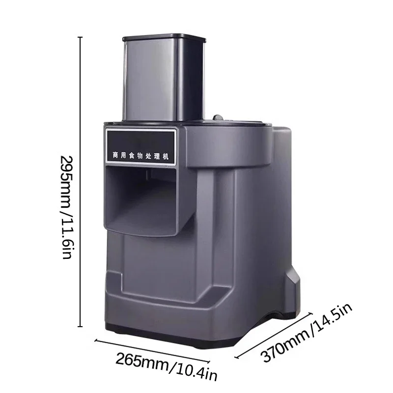 Commerciële Groentensnijder Multifunctionele Multifunctionele Voedsel Chopper Slice Cube Piece Cutter Slicer Dicer
