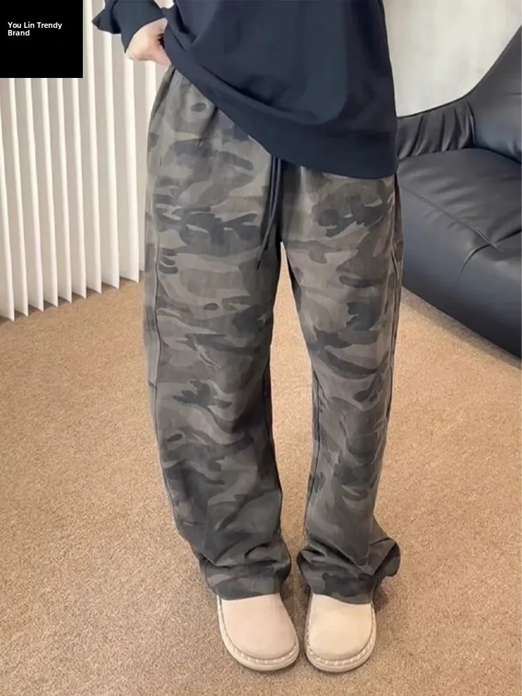 

Мужские брюки-карго в американском стиле, осенне-зимние, свободного кроя, для работы, повседневные, спортивные, джоггеры